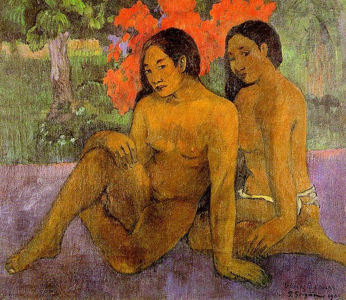 Paul Gauguin And the Gold of Their Bodies France oil painting art